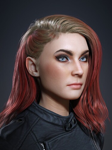 Valerie custom CC5 morphed3 subd2 v25e