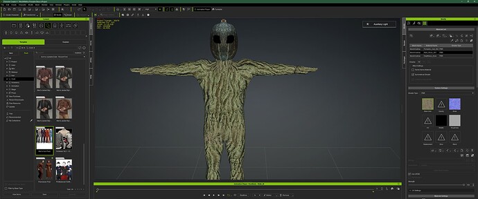 Slotting in the body files Without Doing anything Special in blender