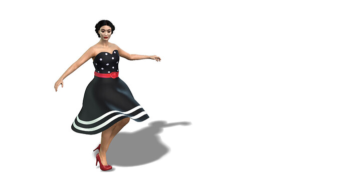 Amy dancing