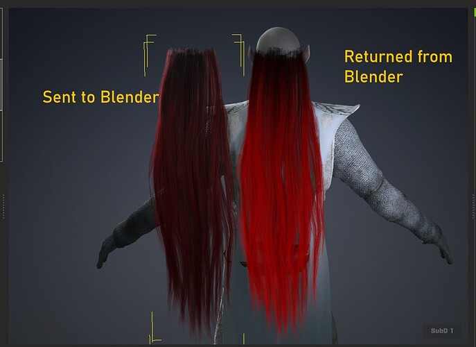 hair texture issue