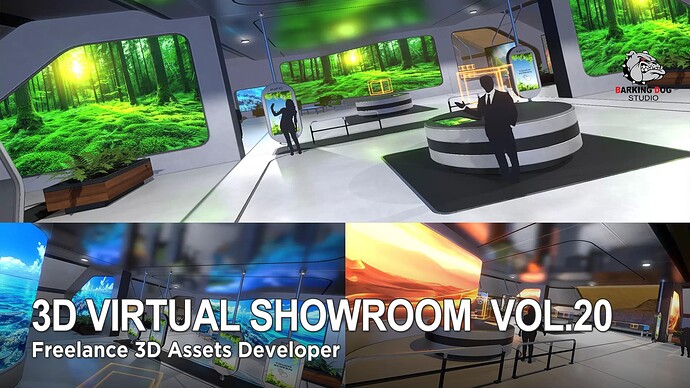 3D Virtual Showroom Vol.20