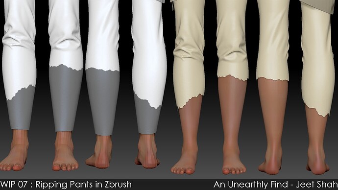 07_RippingPantsInZbrush