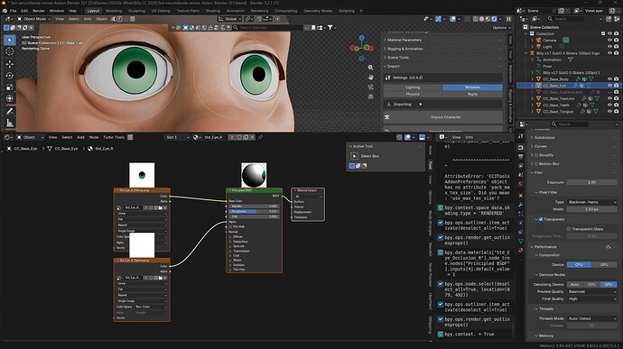 Blender 521 - Addon 243 Eye (every time)