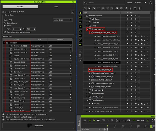 UELiveLink_ExportGroups
