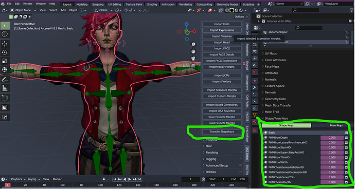 DAZ RIG DIFFEO