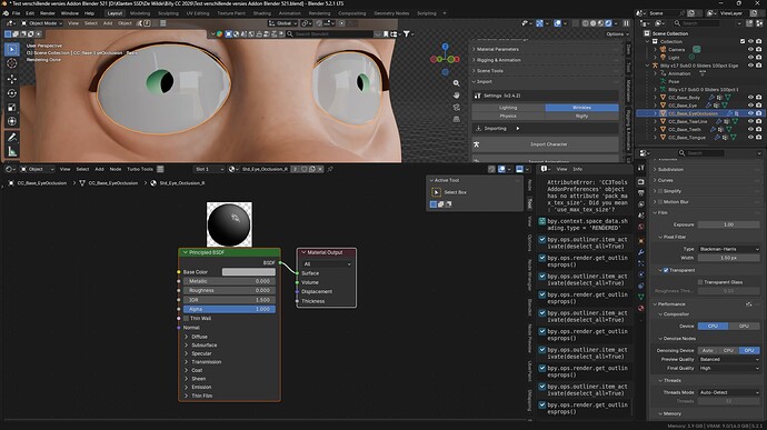 Blender 521 - Addon 242 EyeOcclusion (2nd time)