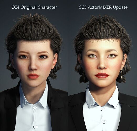 Rhonda Matsuyama CC4 vs CC5 comparison