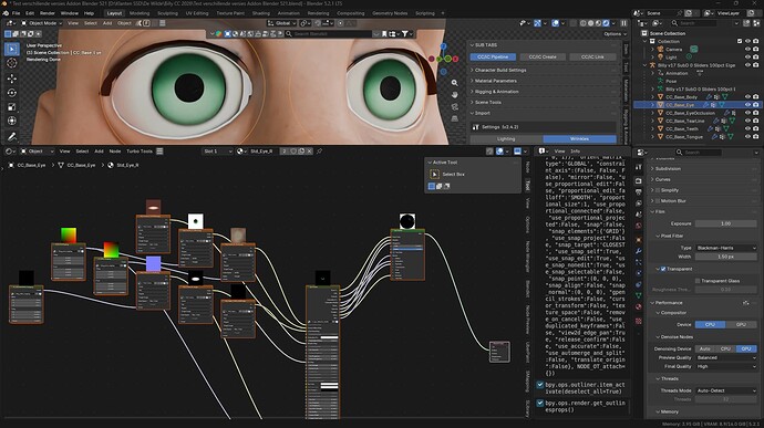 Blender 521 - Addon 242 Eye