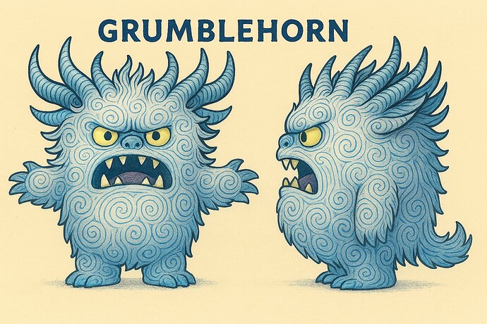 Grumblehorn creature