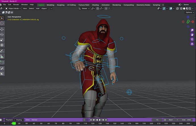 ASSASIN IN BLENDER