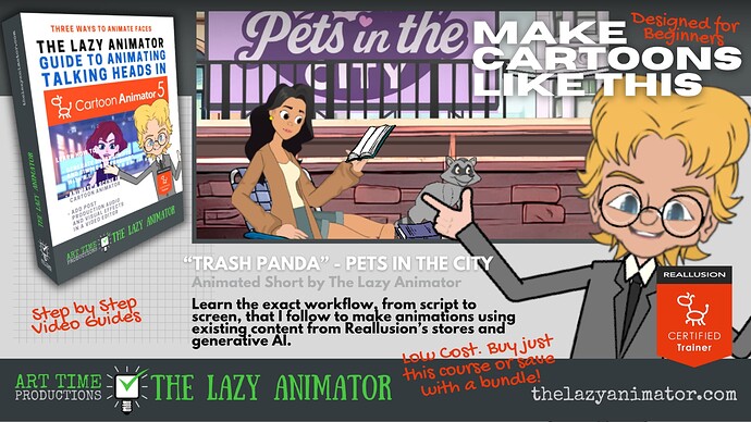 Talking Head Trash Panda Promo Graphic