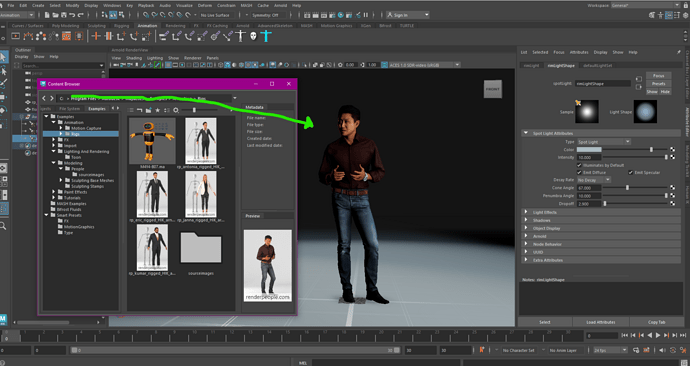 MAYA DEFAULT CONTENT