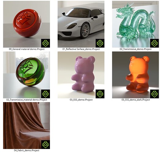 Material Library Demo