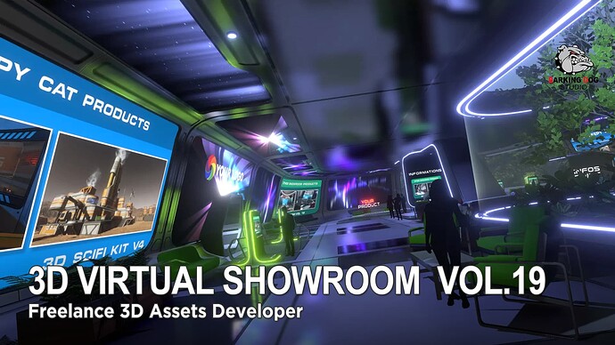 3D Virtual Showroom Vol.19