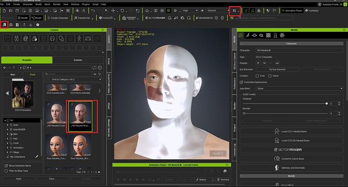 Blender HD_Neutral back to CC5