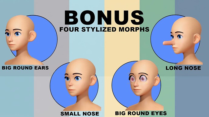 Bonus morph sliders