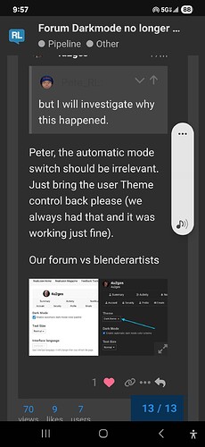 Screenshot mobile app