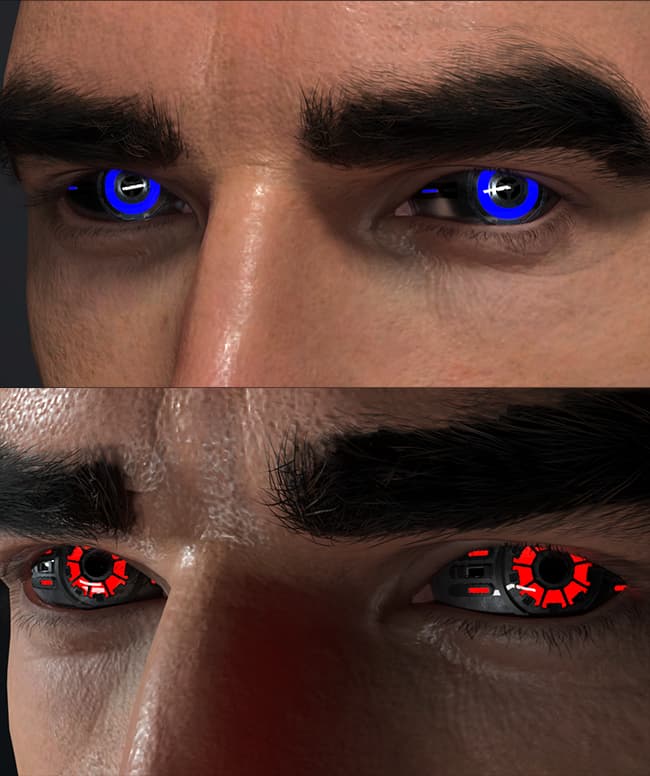 CyberEyes Iray Render