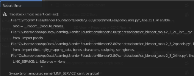 Error when trying to enable add-on in Blender [SOLVED] - Blender ...